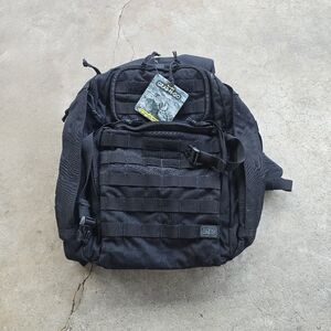 A-TACS Tactical Black Grab N Go Backpack NWT